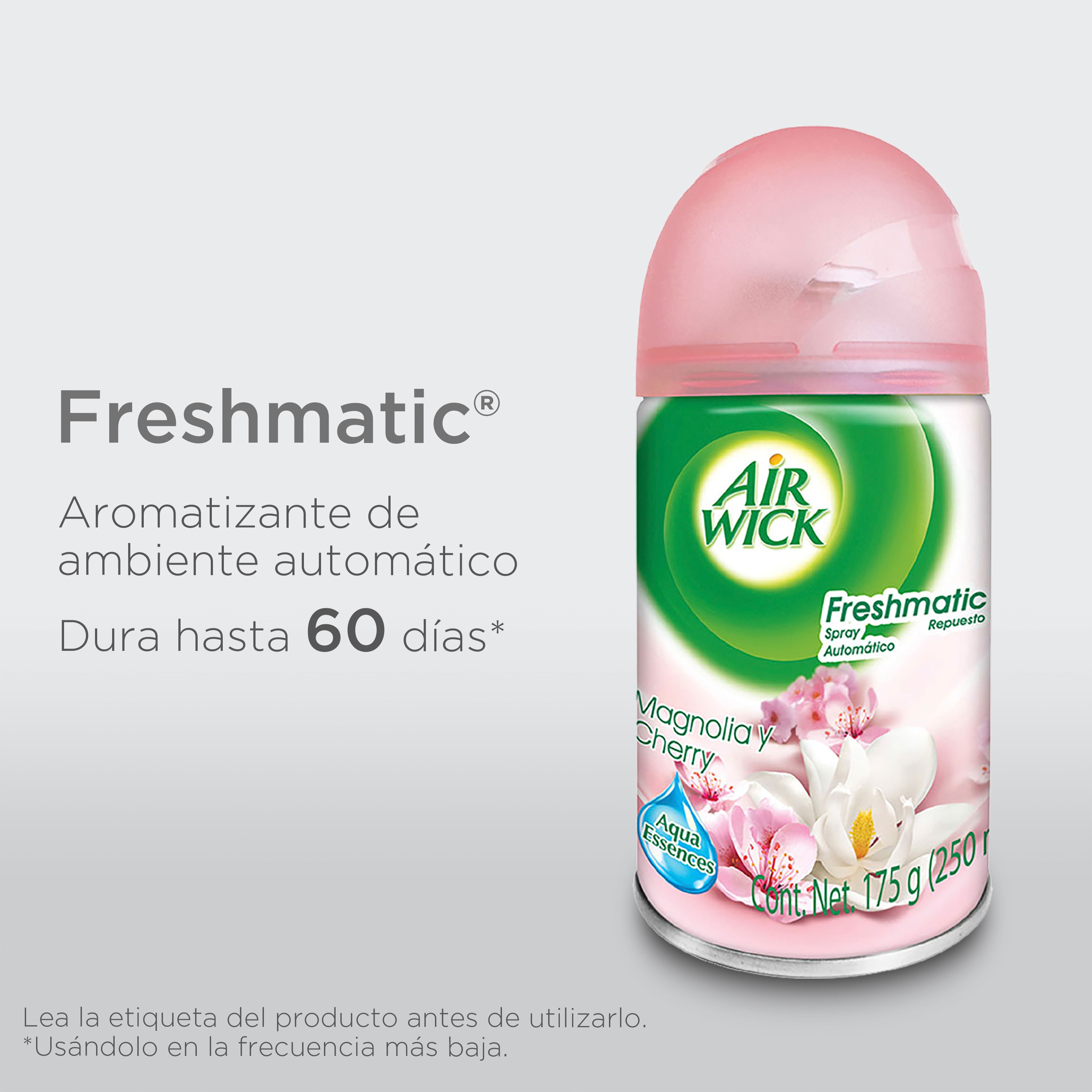Air Wick - Recambio para Spray ambientador automático Freshmatic - Magnolia  y Flor de Cerezo