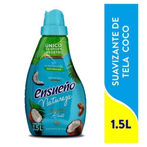 Suavizante Ensueño Natureza Coco Karité - 1500Ml