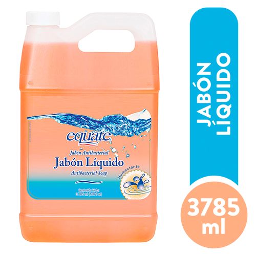 Jabón Líquido Equate Antibacterial Ambar -3785ml