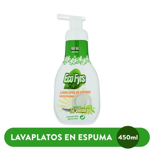 Lavaplatos Eco Fyrs Te Verde 450Ml