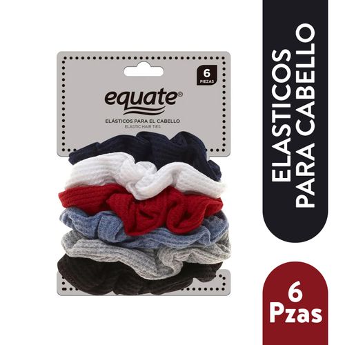 Mini Colas Equate Para Cabello 6 Piezas
