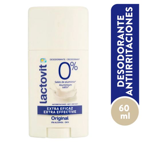 Desodorante Lactovit Original Barra -60ml