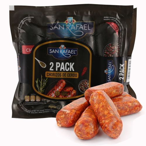 Chorizo San Rafael, Chipotle Hierbas 2 Pack -600 gr