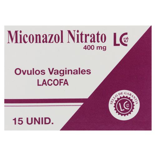 Miconazol 400 Mg Ovulos Vaginales