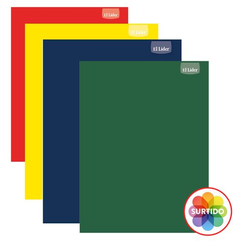Cuaderno Lider Cos Peq 52H Unic Bas