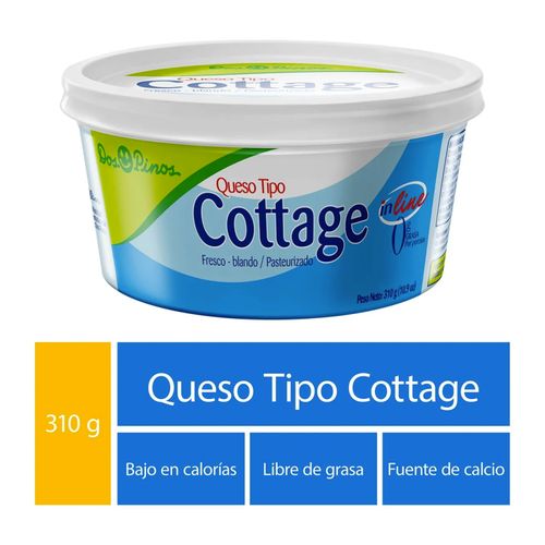 Queso Dos Pinos Cottage - 310Gr