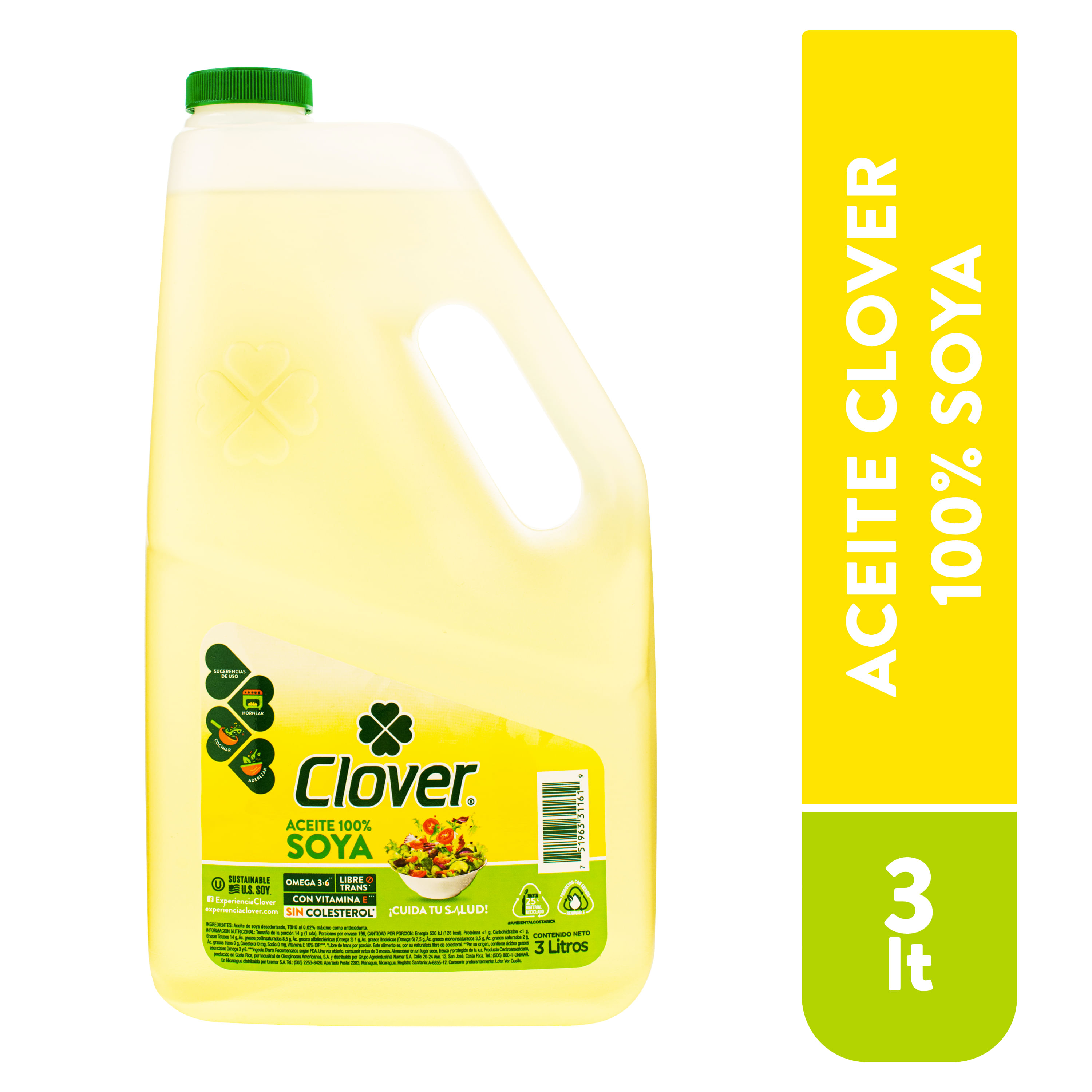 Comprar Aceite Clover De Girasol - 950ml