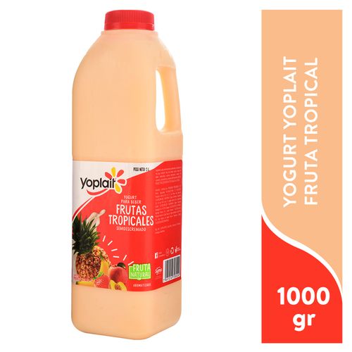 Yogurt Yoplait Beber Frutas Tropicales - 1Lt