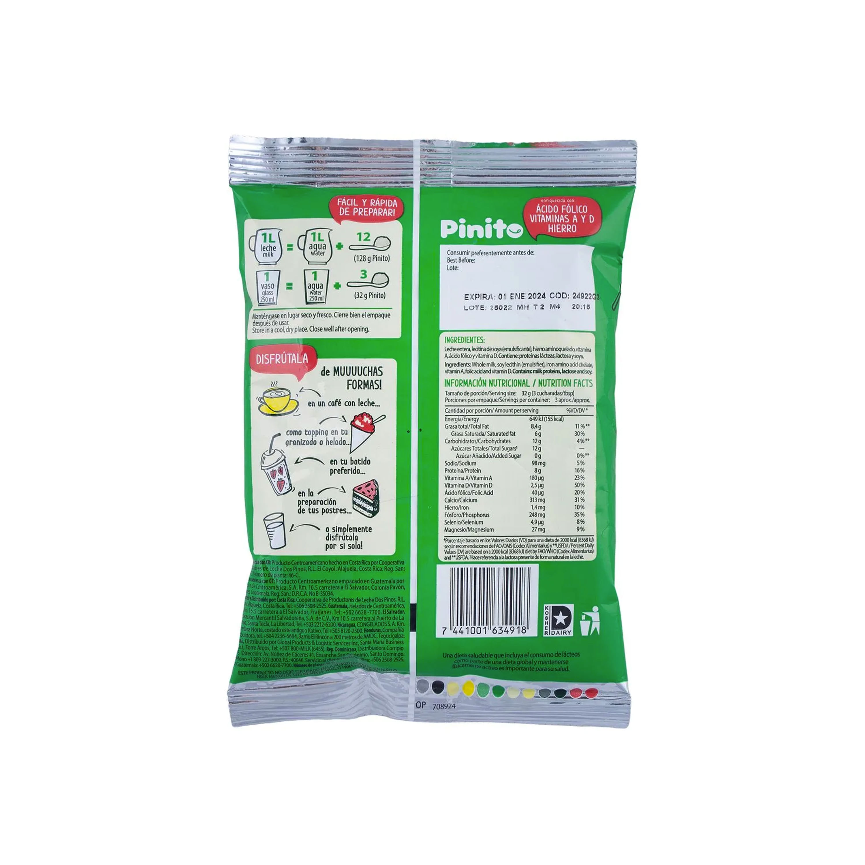 Comprar Leche Entera Coronado En Polvo, 100% De Vaca - 350g