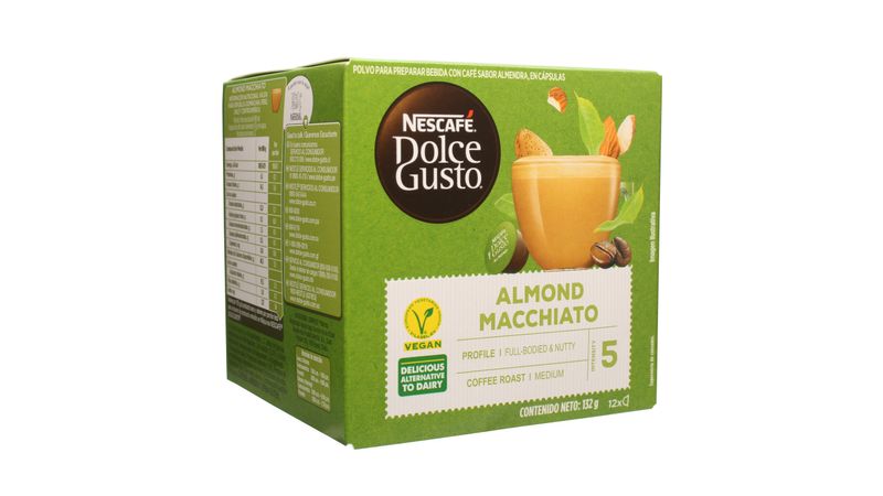 Comprar Café NESCAFÉ® Dolce Gusto Almond Macchiato 12 Cápsulas
