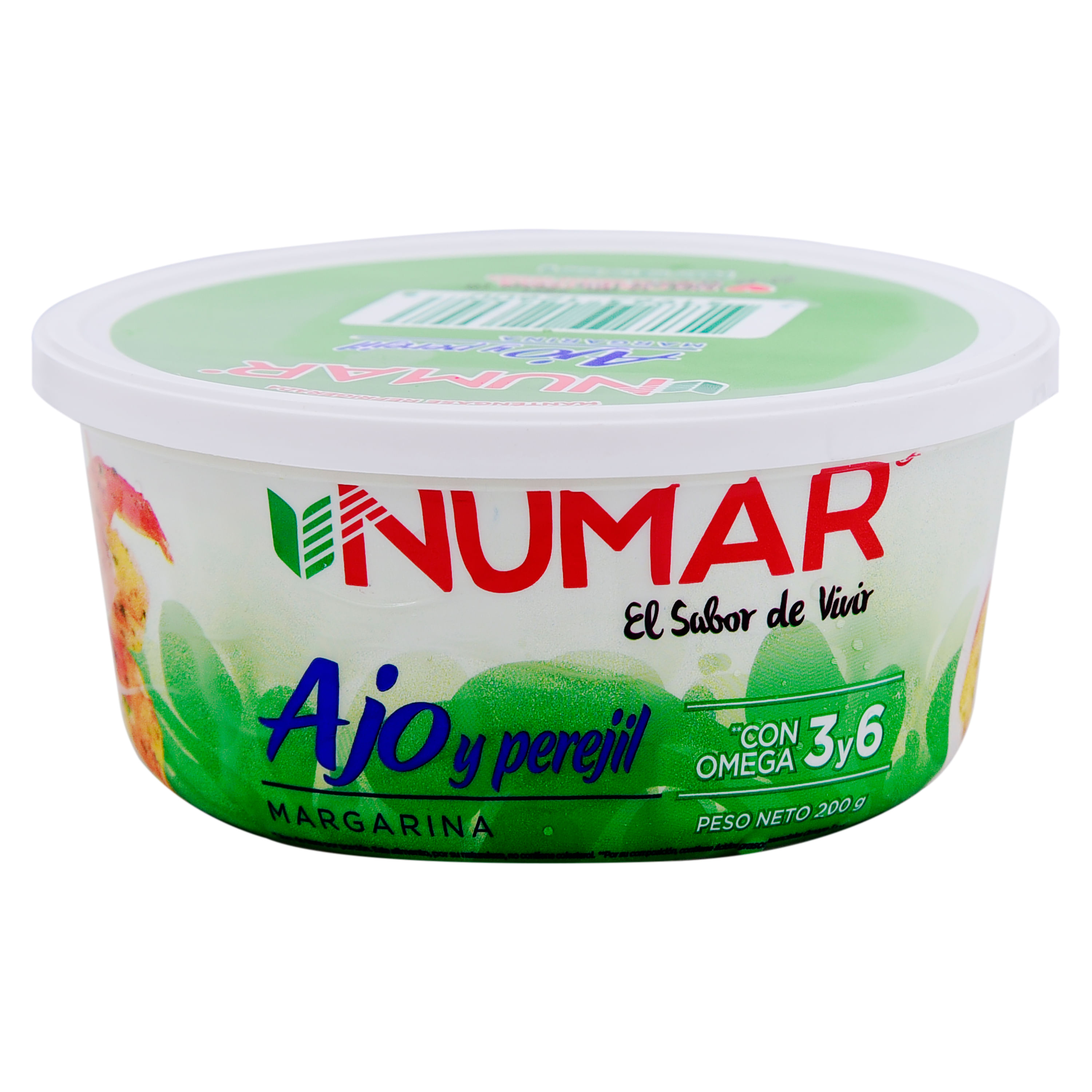 Comprar Margarina Numar Ajo Con Perejil 200Gr Walmart Costa Rica