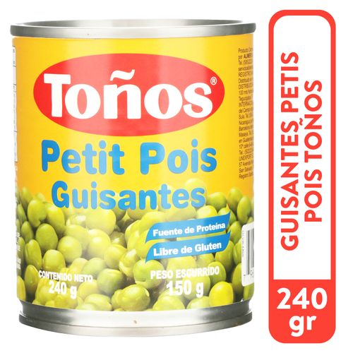 Guisantes Toños Petit Pois - 240gr