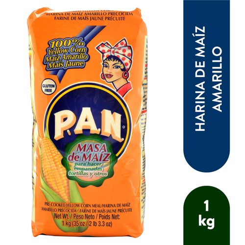 Harina Pan de Maiz Precocida - 1 kg