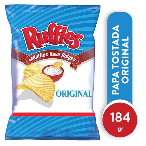 Papa Ruffles Tostada Original - 184.20gr