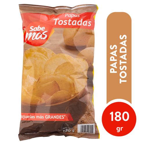 Snack papas Sabemas hojuelas tostadas más grandes - 180 g