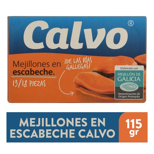 Mejillon Calvo Escabeche - 115gr