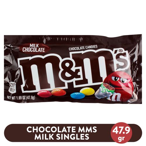 Chocolate M&M's Leche - 47.9gr