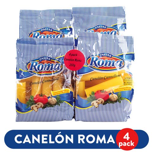 Canelón Roma 4 Pack -250gr