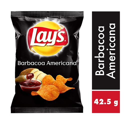 Papa Tostada Lays Frito Lay Bbq - 42.5gr