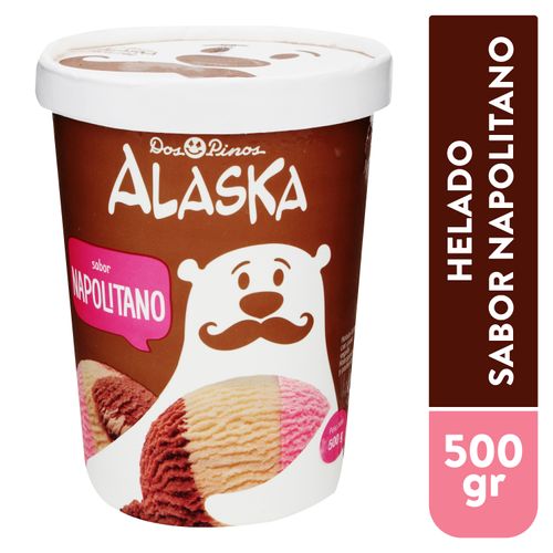 Helado Dos Pinos alaska napolitano - 502 g