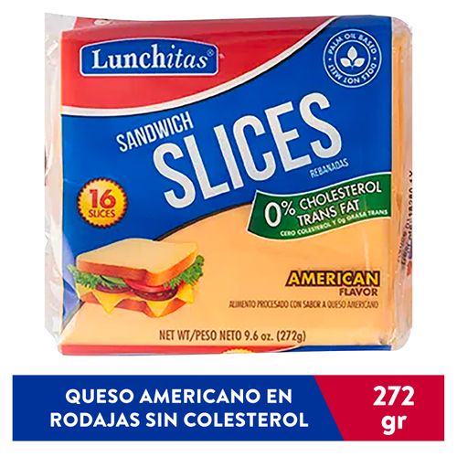 Queso Lunchita Amarillo - 272Gr