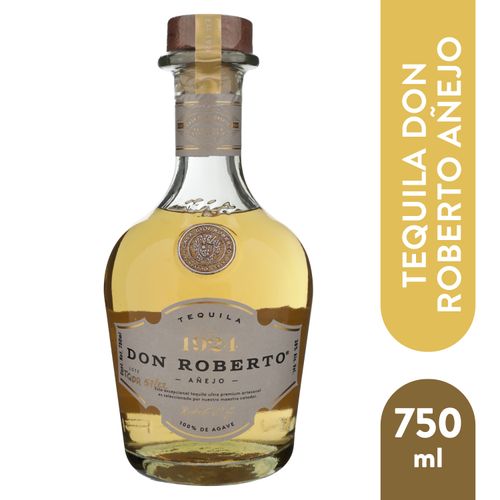 Tequila Don Roberto Añejo 100% Agave - 750ml