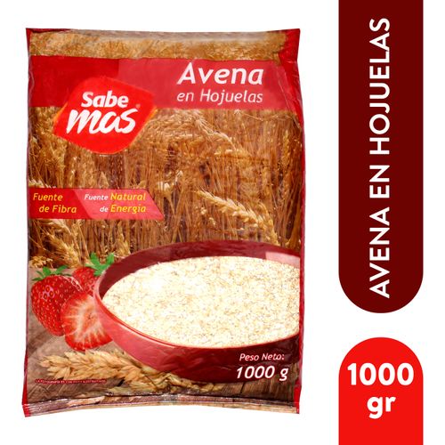 Avena Sabemas en hojuelas - 1000 g