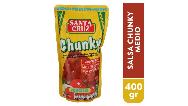 Salsa Santa Cruz Chunky Medium 400gr