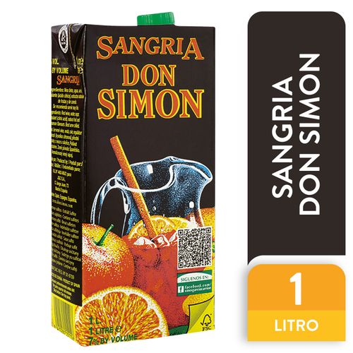 Vino Tinto Don Simon Sangria - 1000ml
