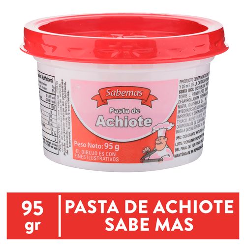 Achiote Sabemas en pasta - 95 g