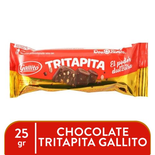 Chocolate Gallito Tri Tapita - 25gr