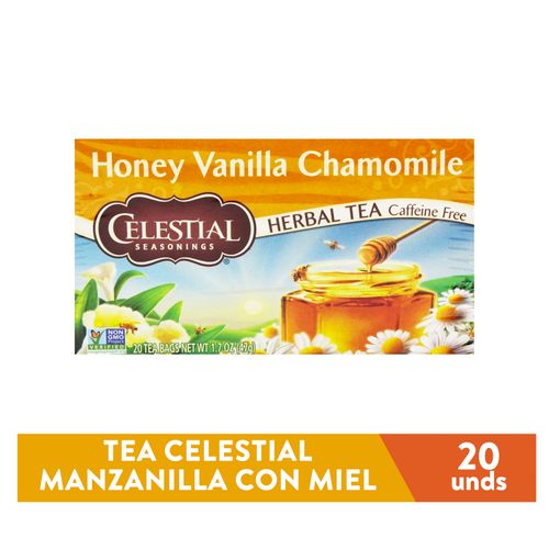 Té Celestial manzanilla con miel - 47 g