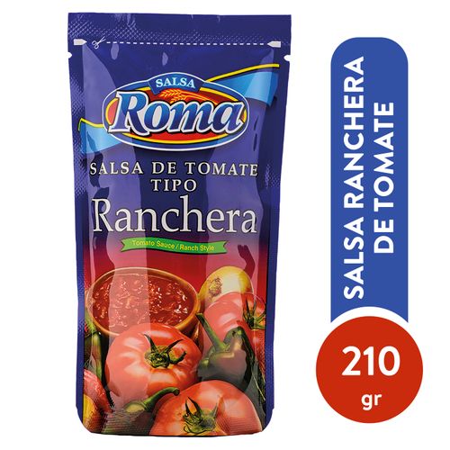 Salsa Roma tipo ranchera - 210 g