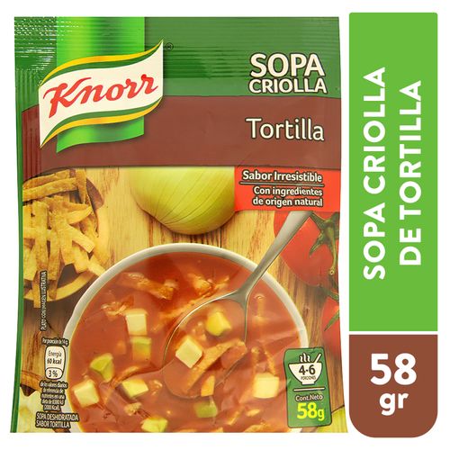 Sopa Tortilla Knorr - 58gr