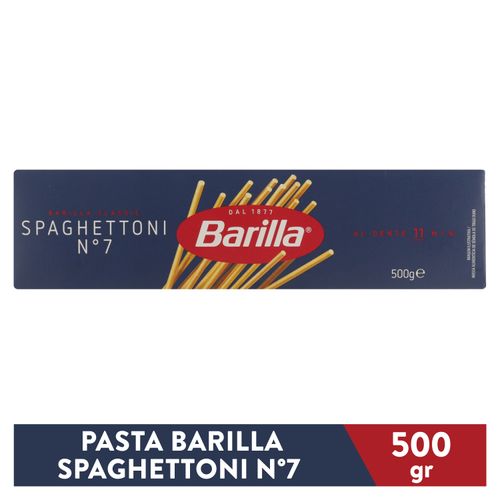 Pasta Barilla Spaghettoni No.7 Caja - 500 g