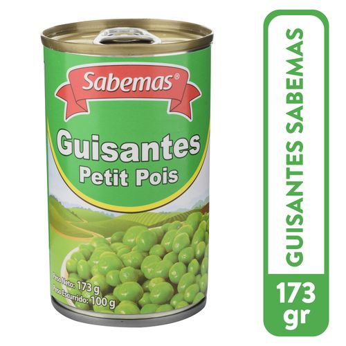 Guisantes Sabemas petit pois - 173 g