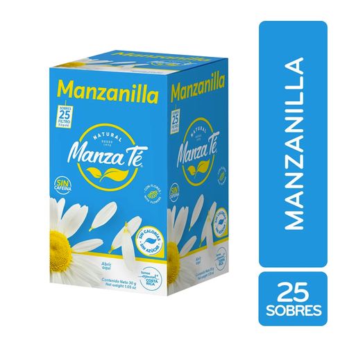 Té Manzanilla Manzaté Caja 25 Uds - 30 g
