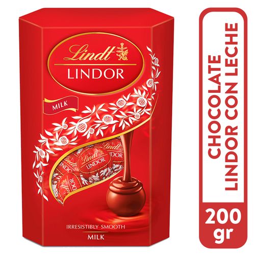 Chocolate Lindt Lindor Cornet Milk - 200gr