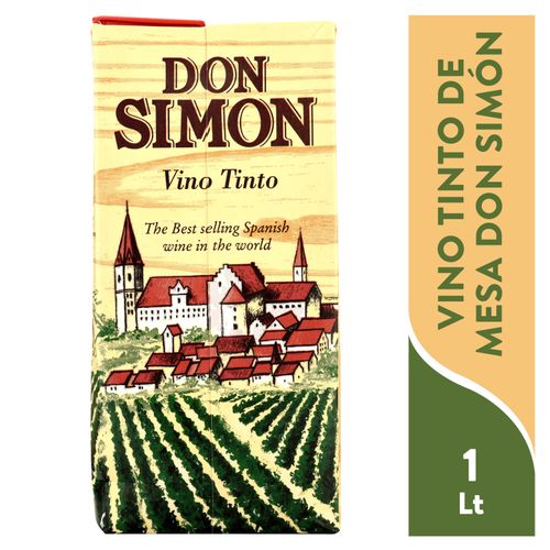 Vino Don Símon Tinto De Mesa - 1000ml