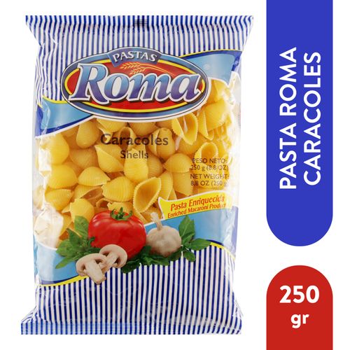 Pasta Mediana Roma Caracolitos Paquete - 250gr