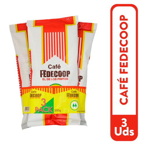 Café Fedecoop 3 pack - 600 g