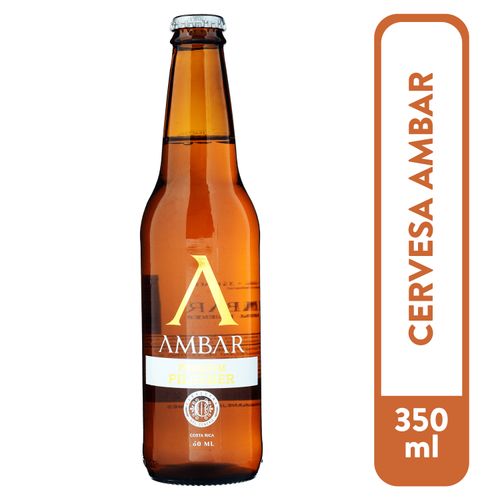 Cerveza Ambar estilo pilsener botella de vidrio - 350ml