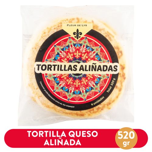 Tortilla Fleur De Lys Queso Aliñadas Grande- 52Ogr