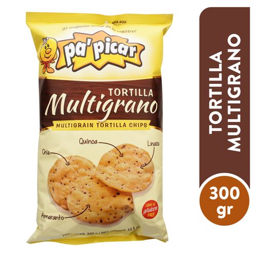 Tortilla P'picar Multigrano Bolsa - 300gr