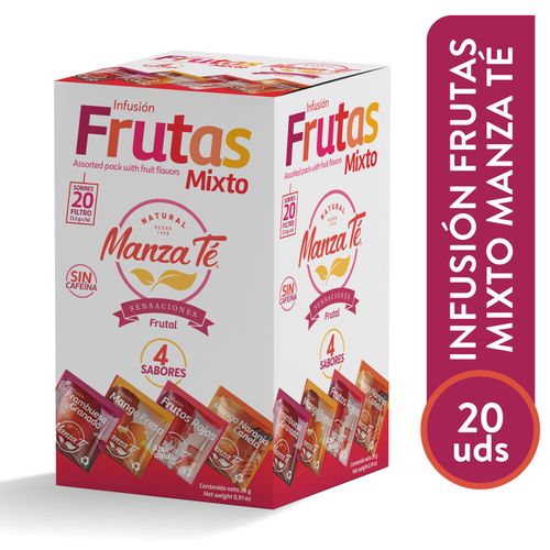 Infusión  Manza Té frutas mixto - 26 g