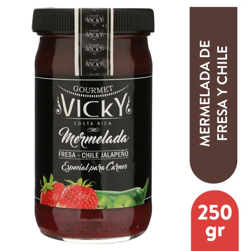 Mermelada Vicky Fresa Chile 250Gr