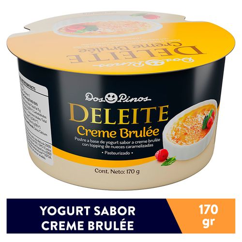 Yogurt Deleite Creme Brulée -170gr