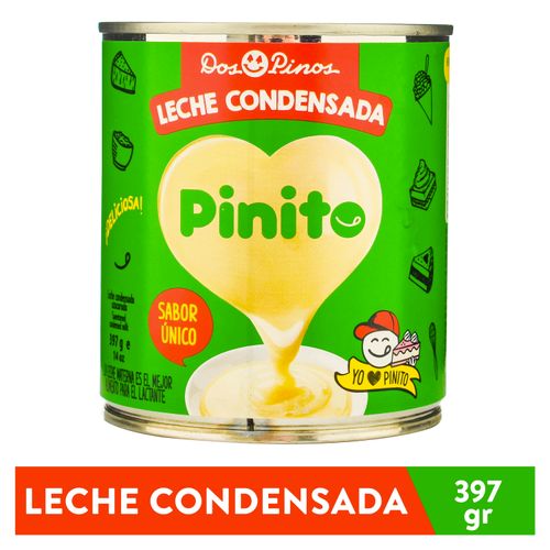 Leche condensada Dos Pinos pínito en lata - 397 g