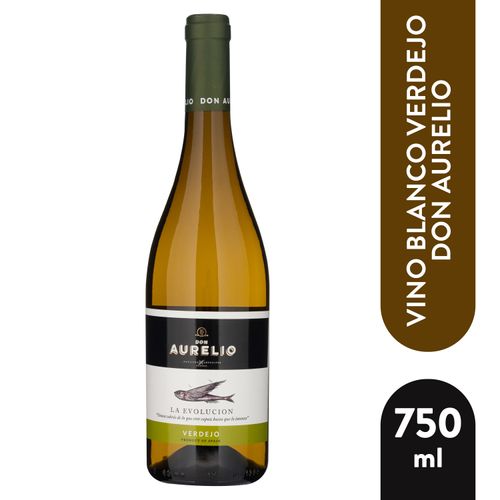 Vino blanco Don Aurelio verdejo -750 ml