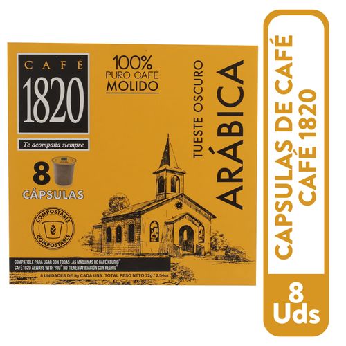 Café 1820 Cápsulas - 80 g